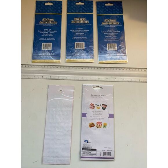 Scrapbooking PUFFY STICKERS Sweets Treats Crafting-Lot of 5 Packs-NEW School/Art - Picture 7 of 7